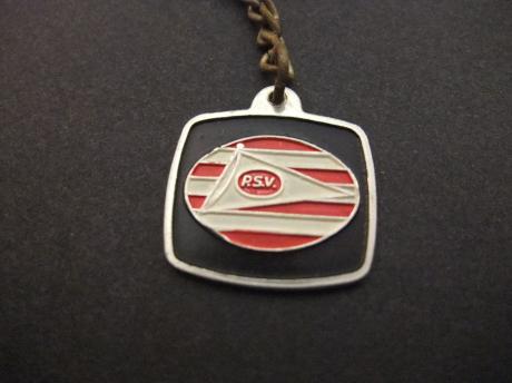 PSV Eindhoven voetbalclub Eredivisie logo sleutelhanger